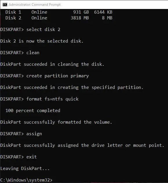 usb drive cmdexitdiskpartをフォーマットします usb drive cmdexitdiskpartをフォーマットします