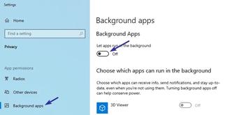 How to Stop Background Apps in Windows 10
