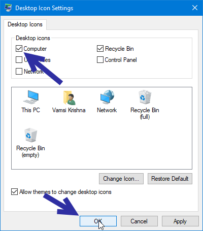 Мой компьютер в меню пуск 02 Мой компьютер в меню пуск 02