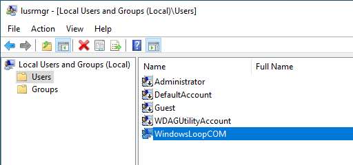 Windowsユーザーアカウントの名前を変更する10 Windowsユーザーアカウントの名前を変更する10