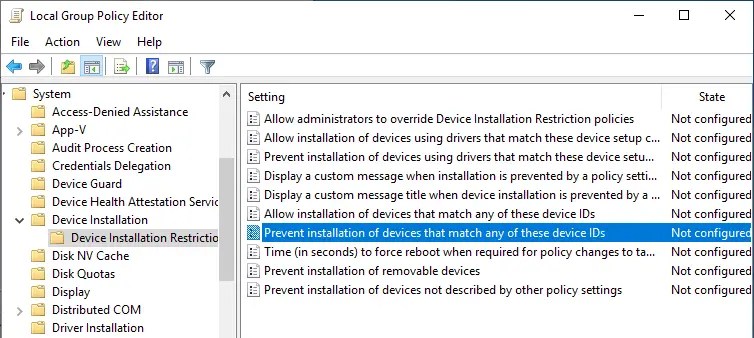 グラフィックドライバの自動インストールを停止する06 グラフィックドライバの自動インストールを停止する06