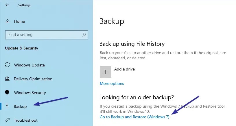 Резервное копирование Windows 10 на сетевой диск 01 Резервное копирование Windows 10 на сетевой диск 01