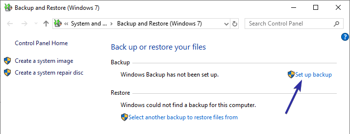 Резервное копирование Windows 10 на сетевой диск 02 Резервное копирование Windows 10 на сетевой диск 02