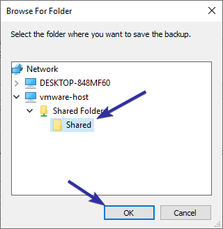 Резервное копирование Windows 10 на сетевой диск 05 Резервное копирование Windows 10 на сетевой диск 05
