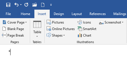 how to insert degree symbol in word