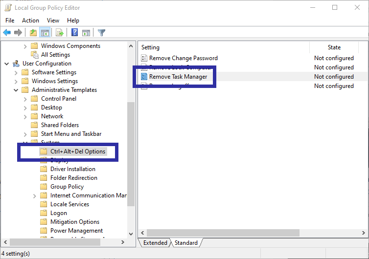 windows 10 disable task view