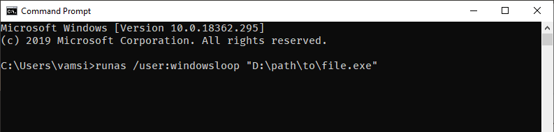 Win 10 работает от имени другого пользователя — команда для запуска от имени другого пользователя