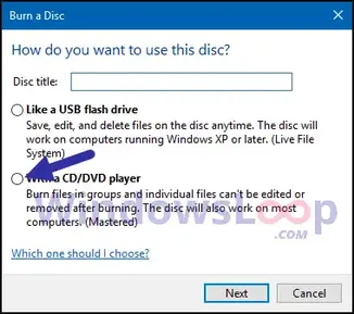 How To Burn Disc In Windows 10 Without External Software