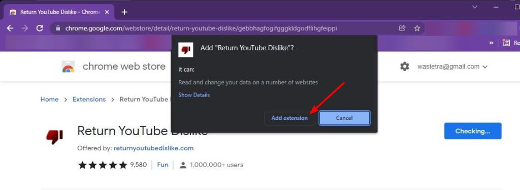 установить вернуть YouTube не нравится расширение