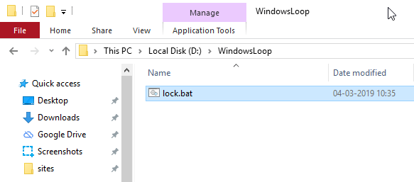 pc folder lock
