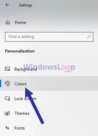 change taskbar color windows 10