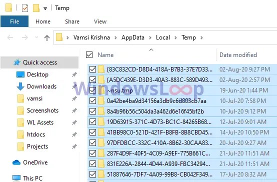 Windows 10 папка local. Register Edit temporary cache location. Admin appdata local temp
