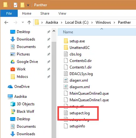 Find and open Setupact File Check Windows Uefi Or Bios - Find and open Setupact File