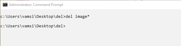 Command to delete file 06