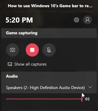windows 10 how to record video of screen