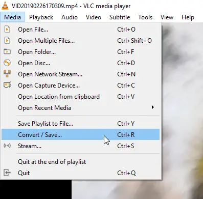 vlc rotate video 90 degrees