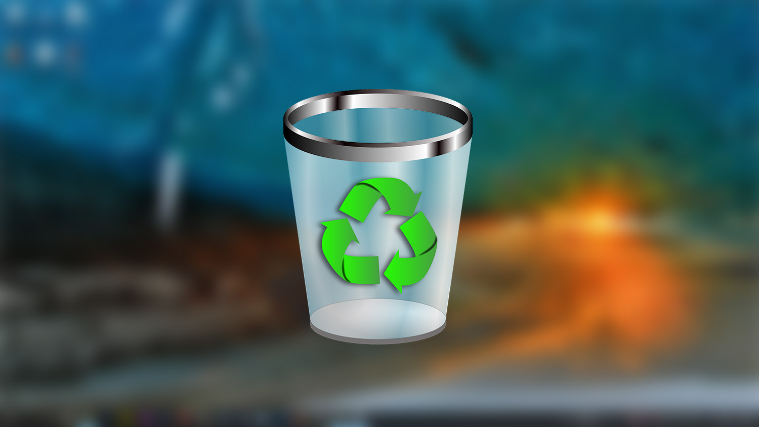 force empty recycle bin windows 10