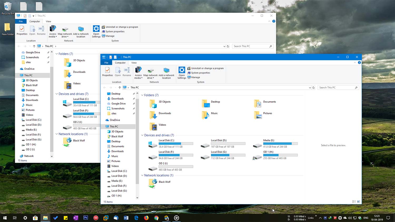 windows 10 open with