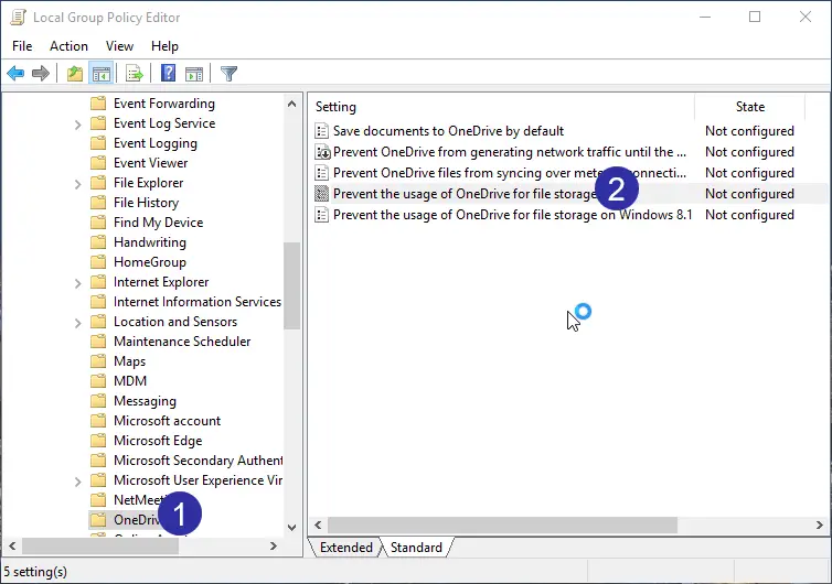 syncback onedrive