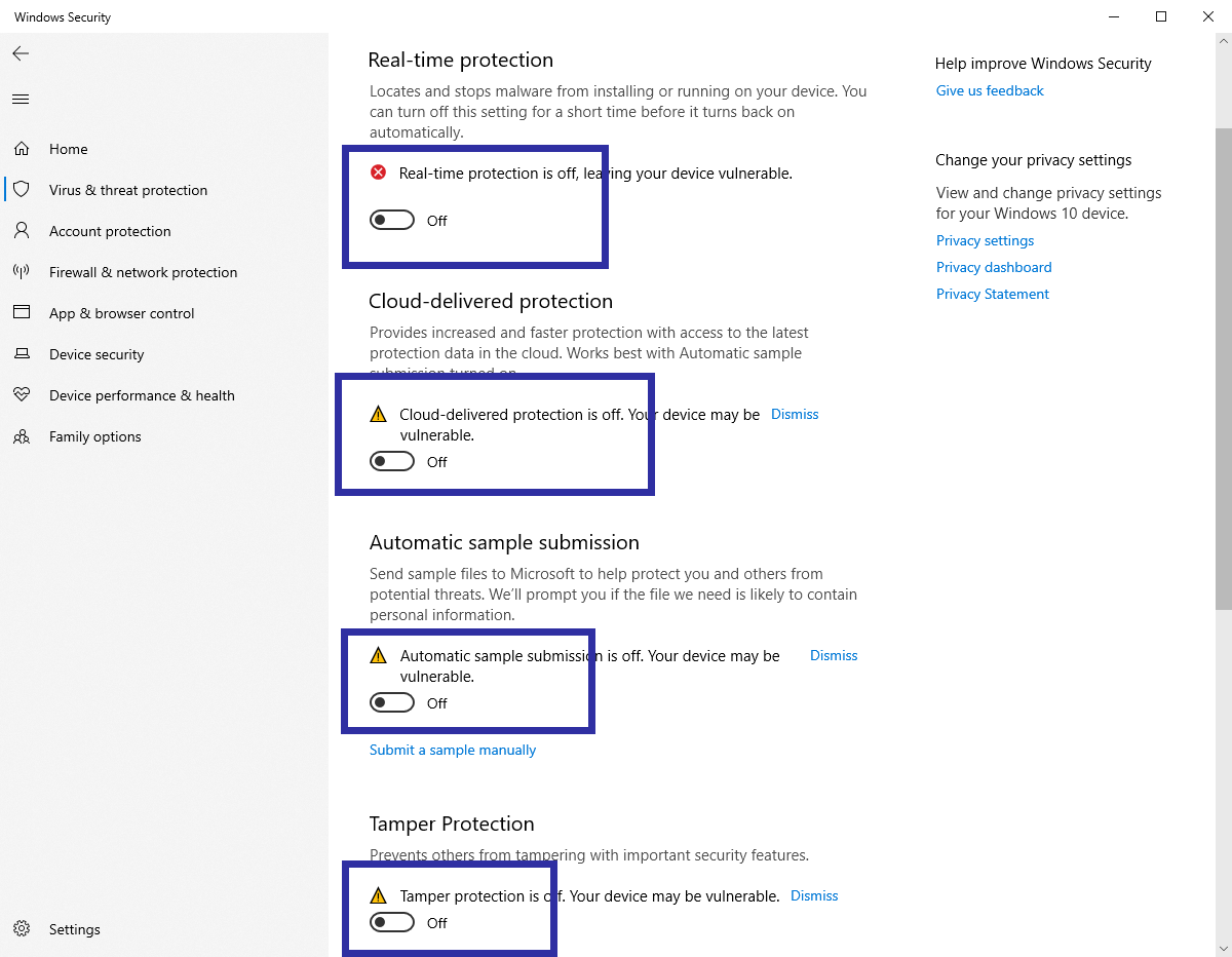 how to enable microsoft defender
