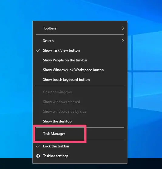 note 3 task manager shortcut