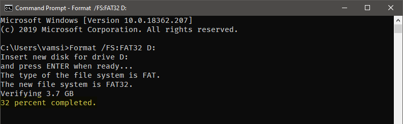 fat32 formatter windows 10 64 bit