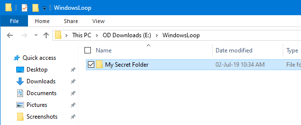 password zip file windows 10