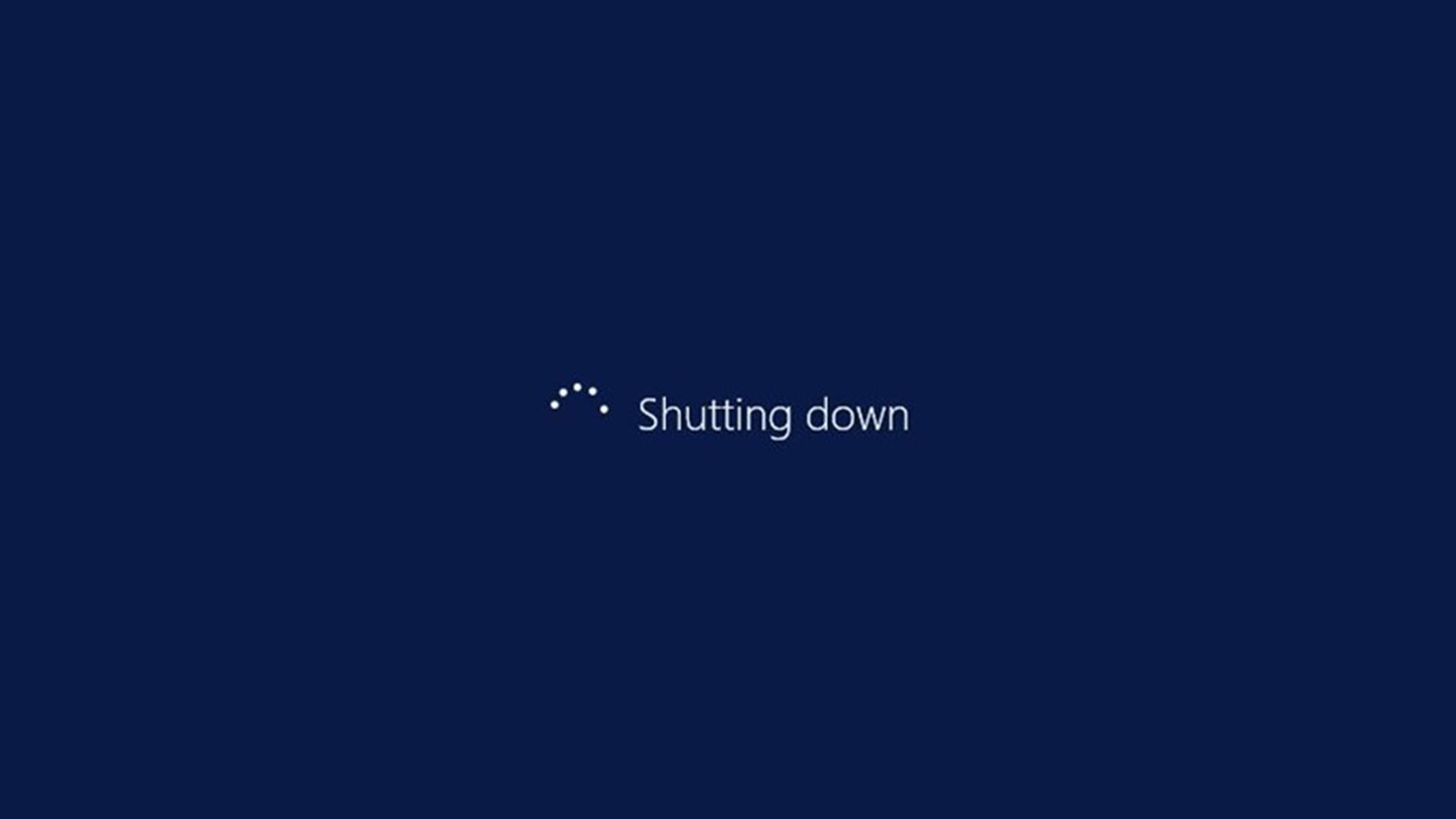 cancel shutdown windows 10