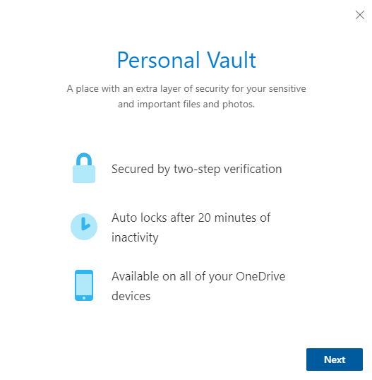 Onedrive-personal-vault-click-next