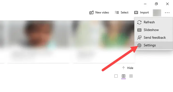 Select-settings-in-photos-app