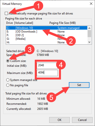 Win-10-change-virtual-memory-size-configure-settings