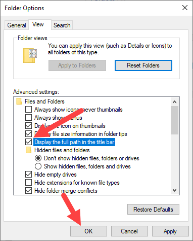 Win-10-show-full-path-file-explorer-select-checkbox
