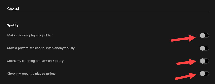 Spotify-private-session-toggle-off-social-options