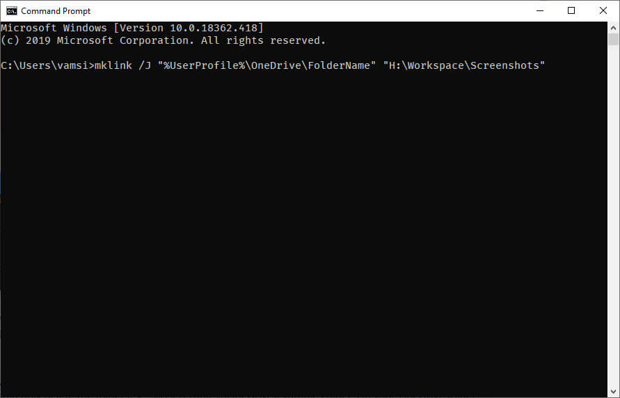 Sync-any-folder-with-onedrive-execute-command