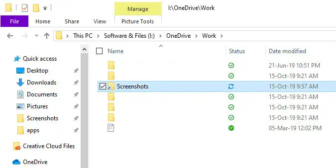 Sync-any-folder-with-onedrive-folder-synced