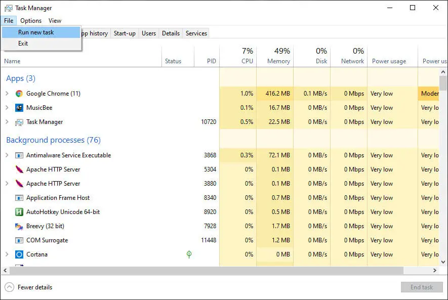 Task-manager-file-fxplorer-command-select-run-new-task-option