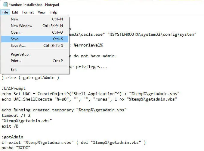 Windows-sandbox-in-home-edition-save-file