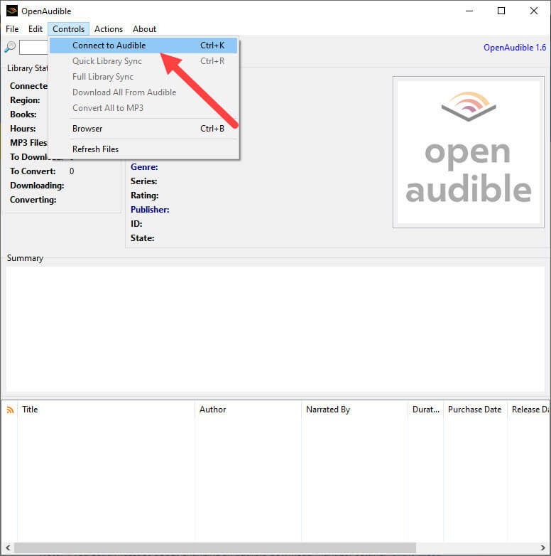 Convert-audible-audiobook-to-mp3-connect-to-audible