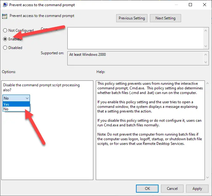 Disable-command-prompt-configure-policy