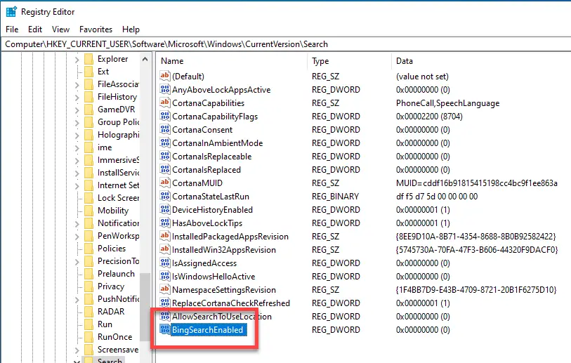 Disable-start-menu-web-results-windows-10-create-value-2