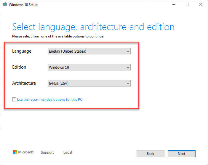 Download-windows-10-v1909-iso-select-options