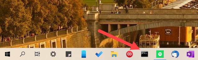 Elevated-command-prompt-shortcut-pin-shortcut-to-taskbar