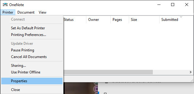 Print-history-windows-select-properties
