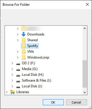 Spotify Download Folder Windows 10