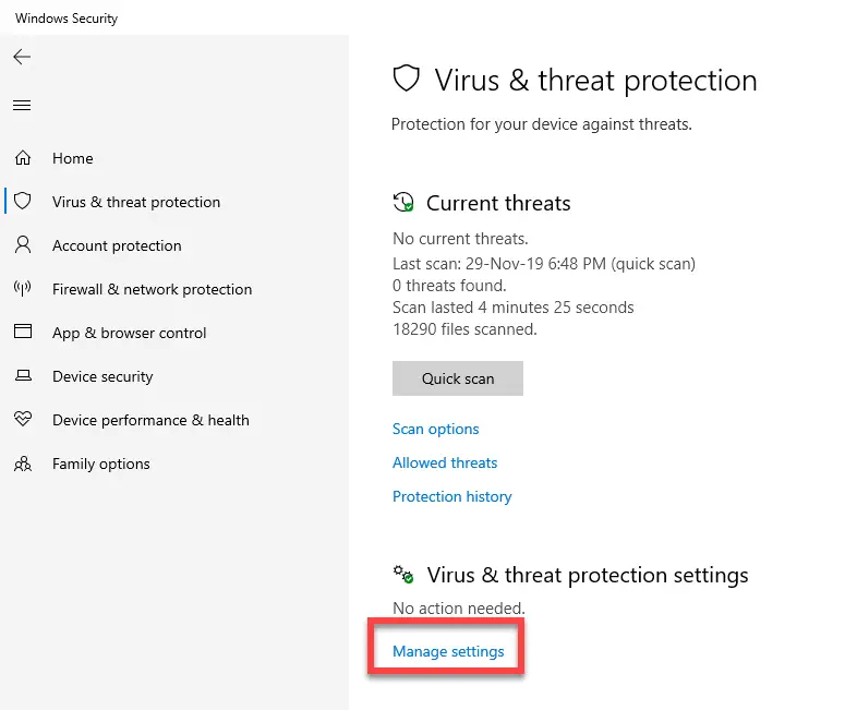 Windows-defender-exclude-folder-file-click-manage-settings