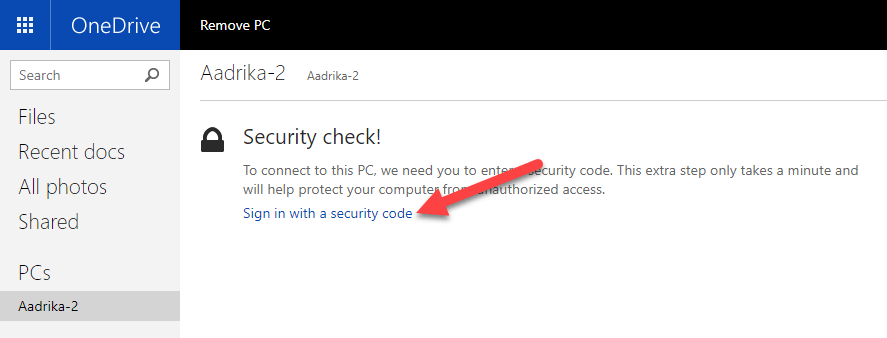 Access-pc-files-in-onedrive-verify