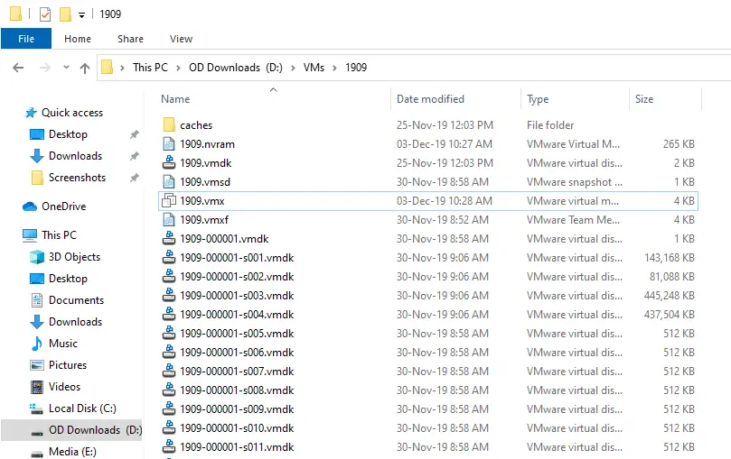 Access-vmware-bios-setup-windows-find-vmx-file