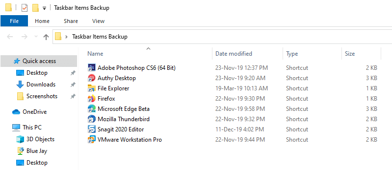 Backup-pinned-taskbar-icons-windows-paste-files