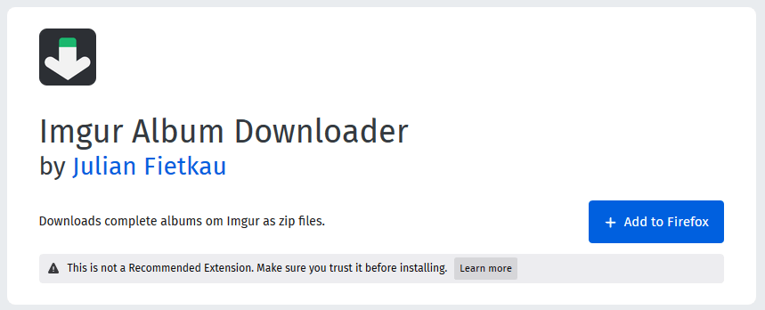Download-imgur-album-windows-install-add-on