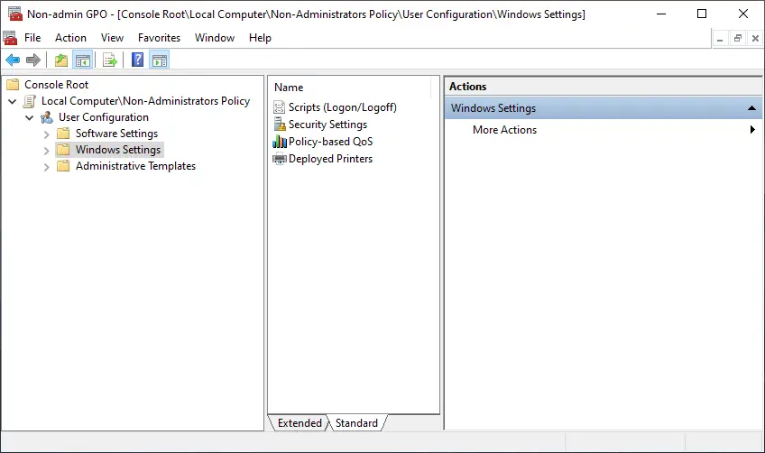 Non-administrator-group-policy-windows-in-action